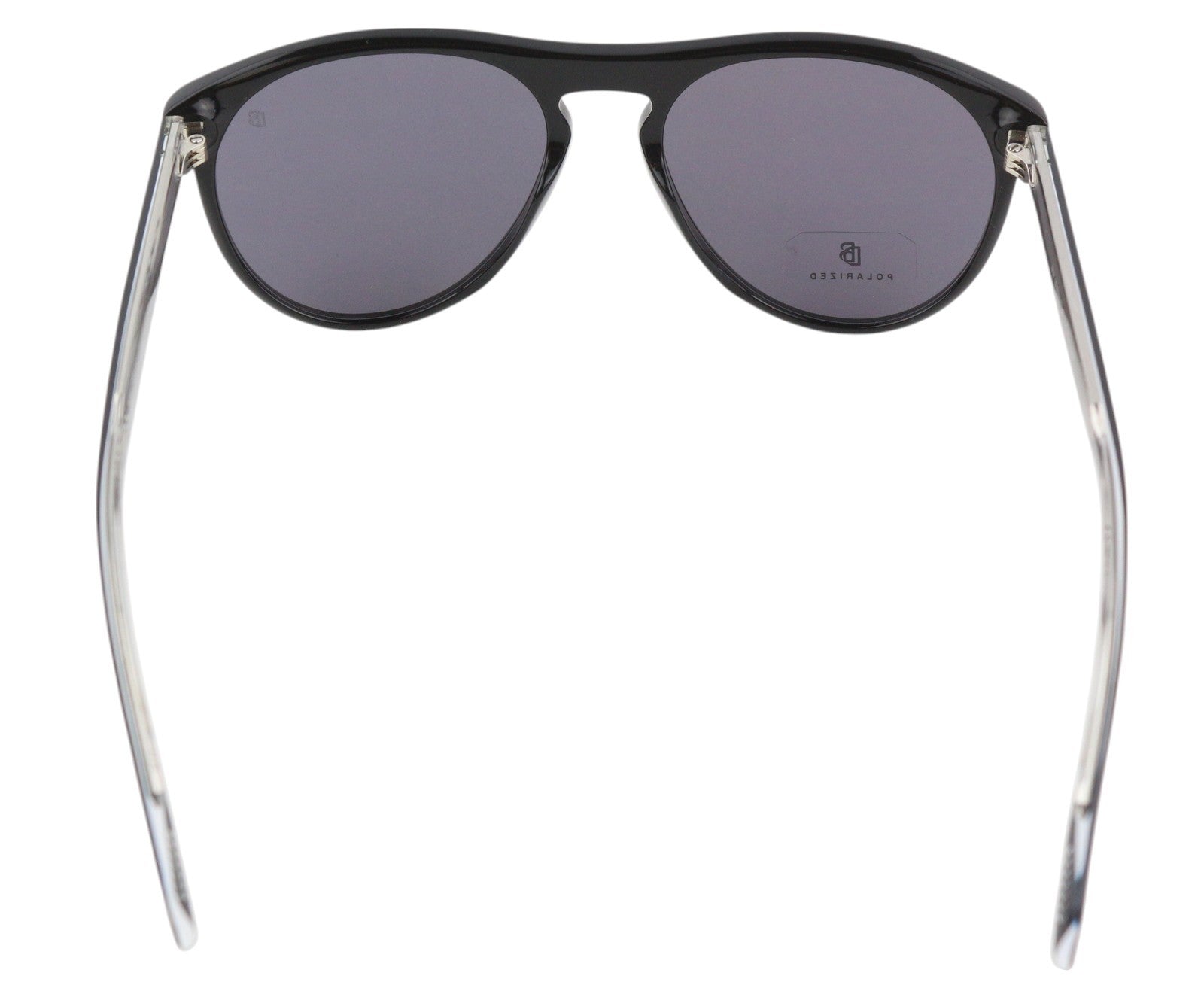 DAVID BECKHAM DB1008/S vyriški akiniai nuo saulės OS juodi tonuoti kvadratiniai poliarizuoti laisvalaikio stiliaus 