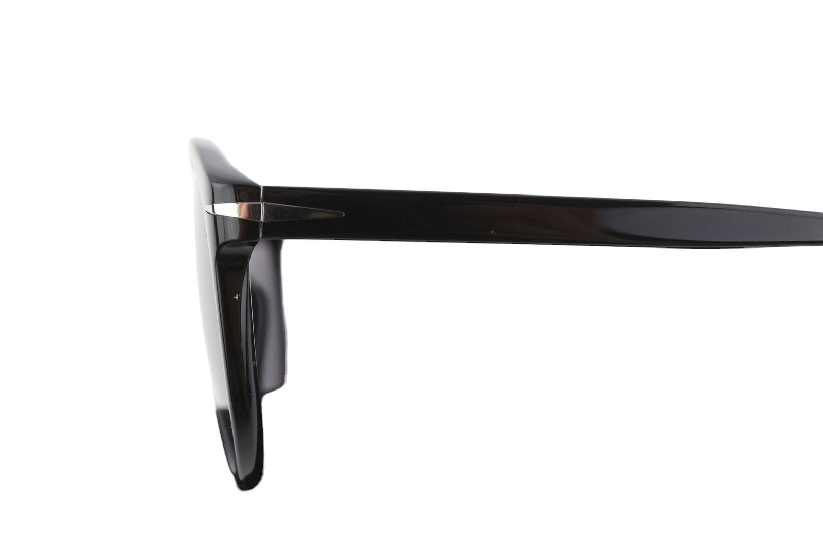 DAVID BECKHAM DB1008/S vyriški akiniai nuo saulės OS juodi tonuoti kvadratiniai poliarizuoti laisvalaikio stiliaus 