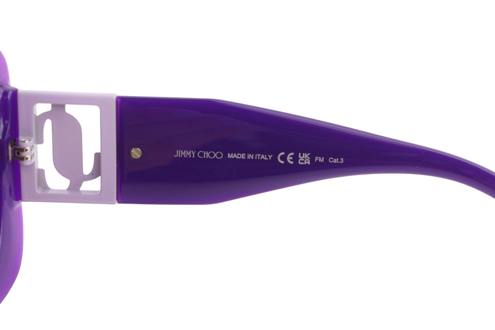 JIMMY CHOO Gaya/S moteriški akiniai nuo saulės su violetiniu rėmeliu, tonuotu kvadratu, laisvalaikio stiliaus, rekomenduojama kaina – 359 € 