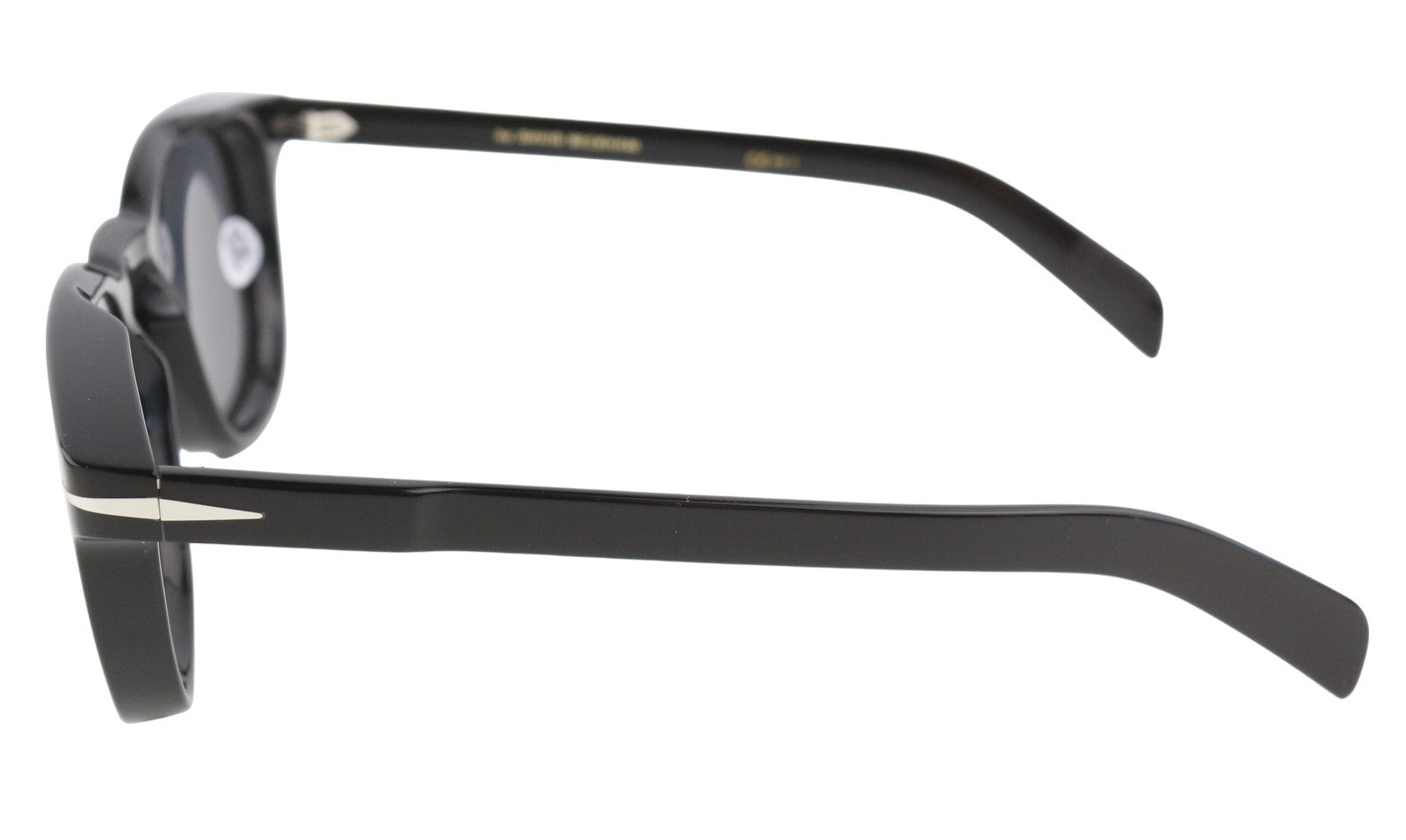 DAVID BECKHAM DB7030/S vyriški akiniai nuo saulės su juodu tonuotu kvadratiniu pamušalu, laisvalaikio stiliaus, RRP 215 € 