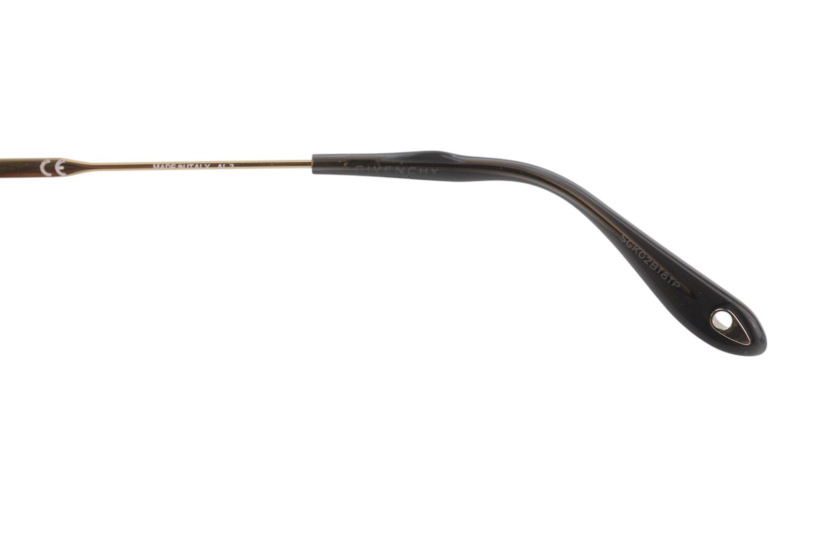 GIVENCHY GV 7005/S moteriški akiniai nuo saulės su aukso spalvos rėmeliu, tonuotu pilotiniu rėmeliu, rekomenduojama mažmeninė kaina – 189 € 