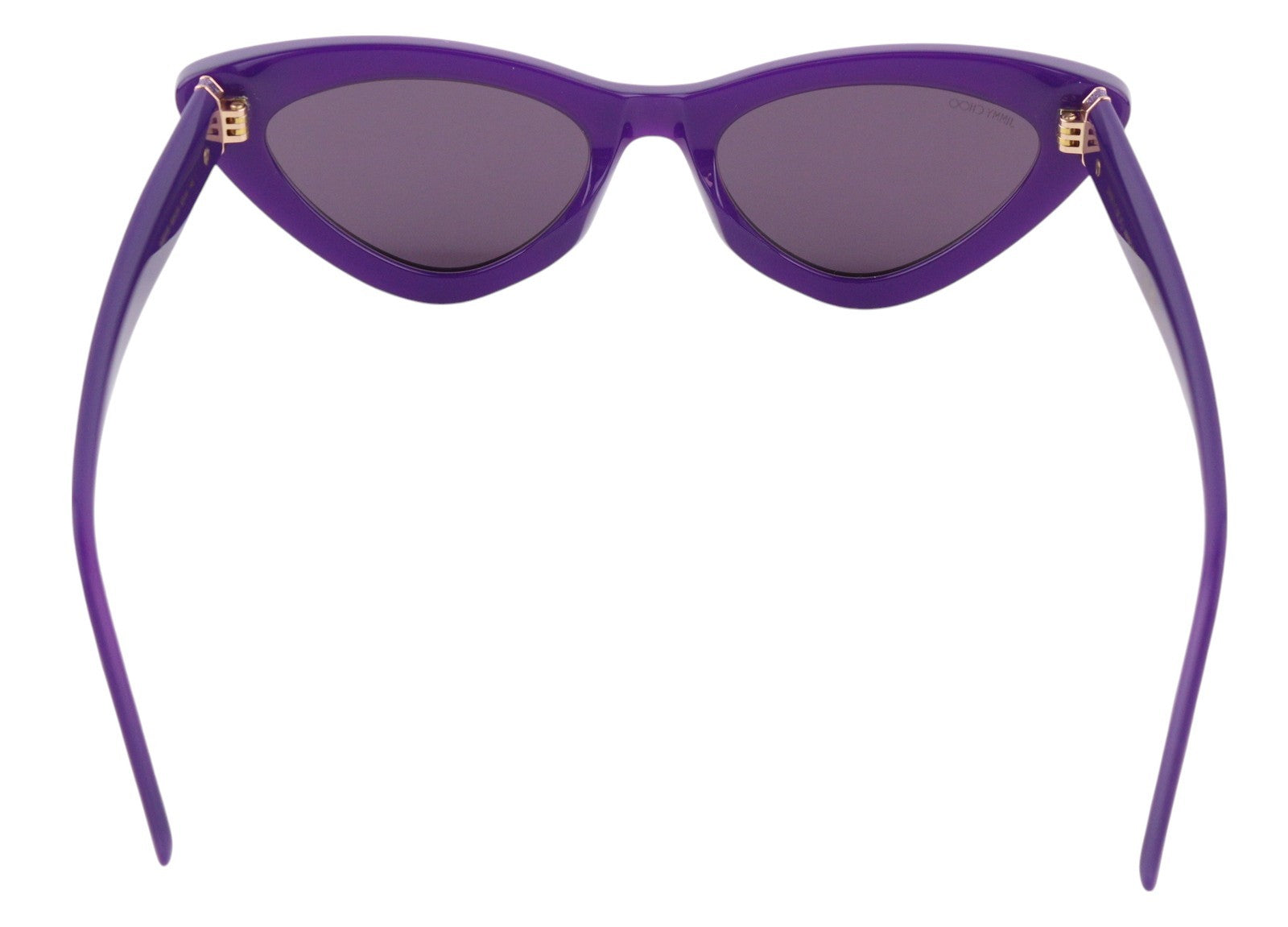 JIMMY CHOO Addy/S moteriški akiniai nuo saulės su violetiniu rėmeliu, tamsintais lęšiais, katės akių formos, RRP 315 € 