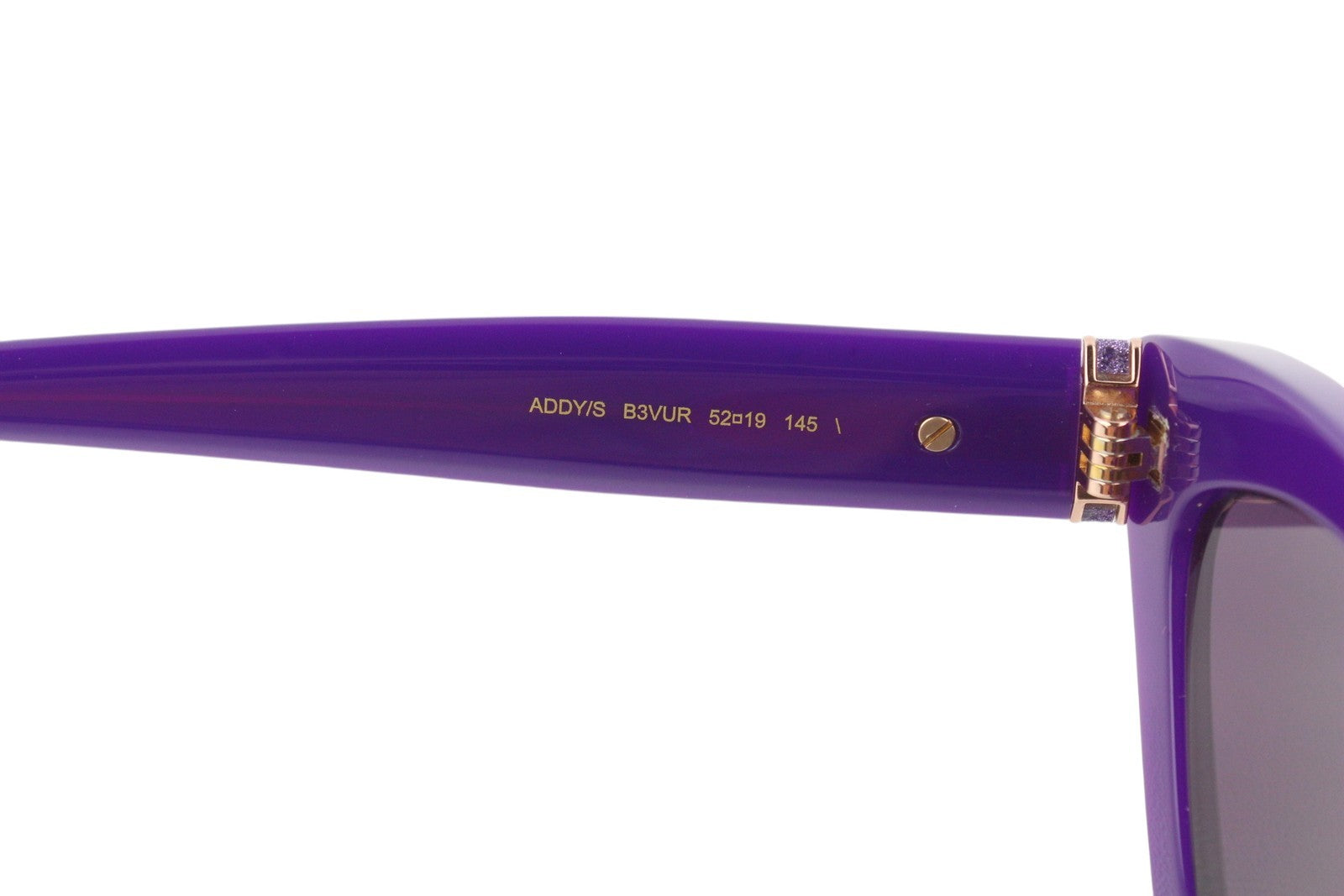 JIMMY CHOO Addy/S moteriški akiniai nuo saulės su violetiniu rėmeliu, tamsintais lęšiais, katės akių formos, RRP 315 € 