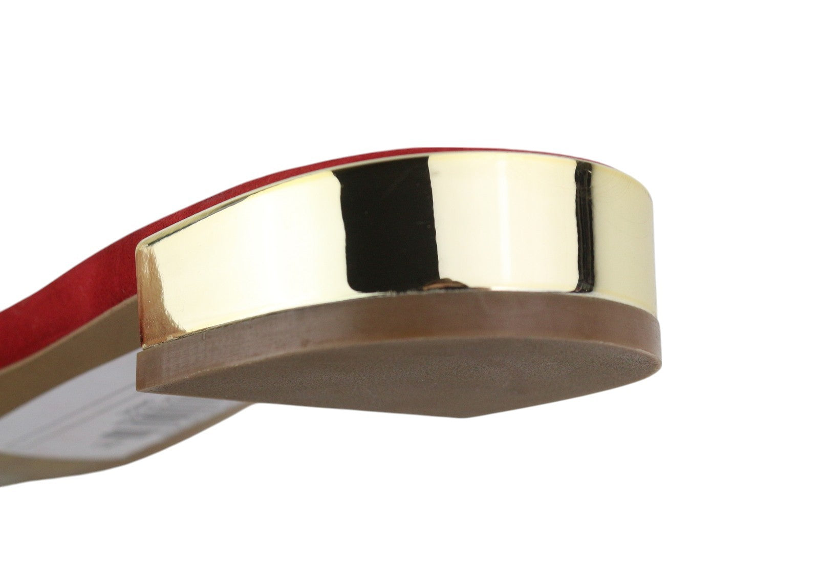 EMPORIO ARMANI X3P702 moteriški bateliai su zomša, odiniais kaspinėliais, aukso atspalviu, 37 € 