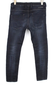 DIESEL Krooley-NE 0686F berniukiški W26 Jogg Slim morkų mėlynos medvilninės sportinės džinsinės kelnės 