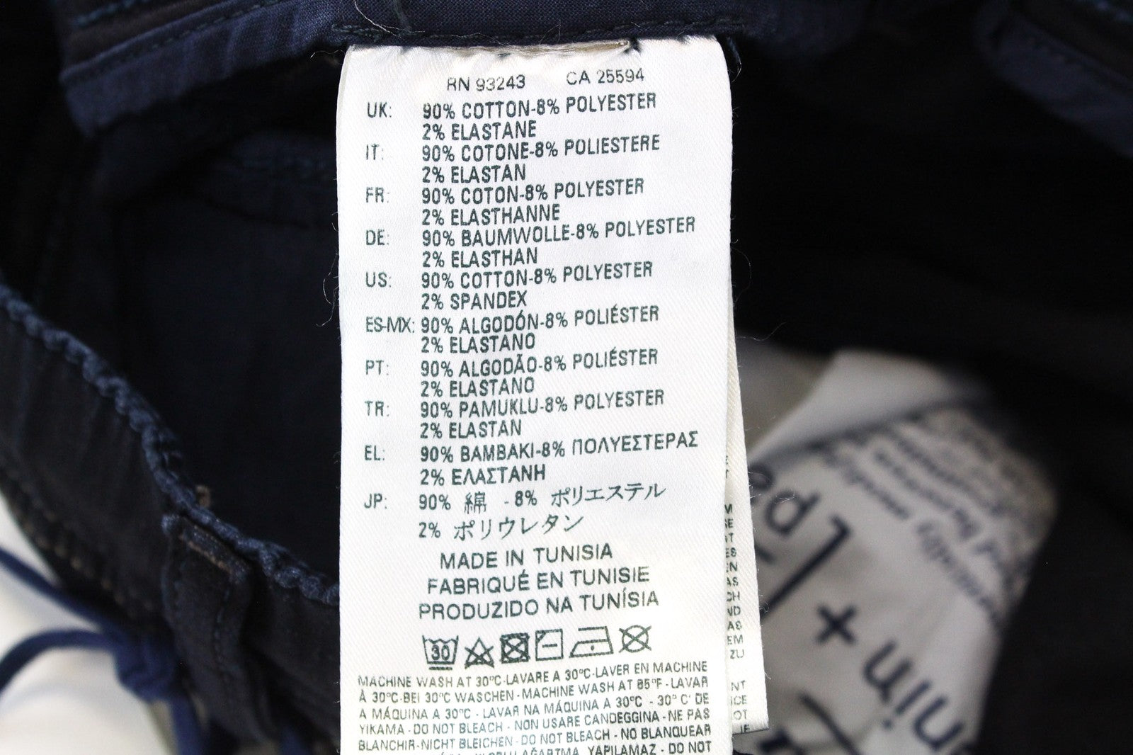 DIESEL Krooley-NE 0686F berniukiški W26 Jogg Slim morkų mėlynos medvilninės sportinės džinsinės kelnės 