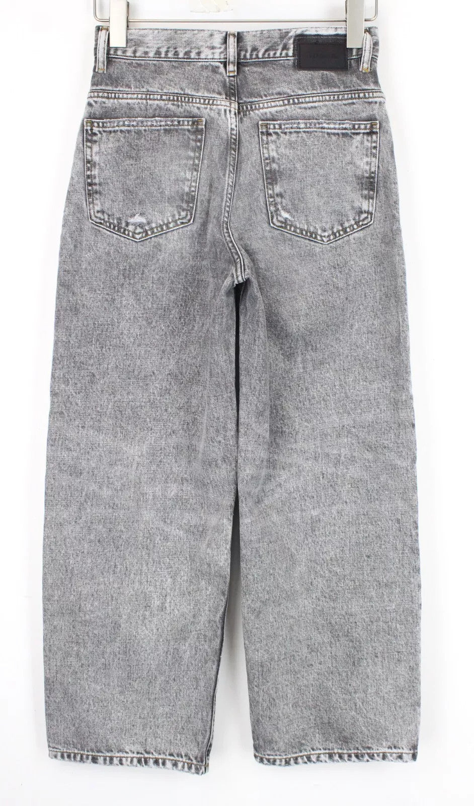 DIESEL Widee 8880X Women's W25 Straight Fit Washed Grey Pure Cotton Jeans