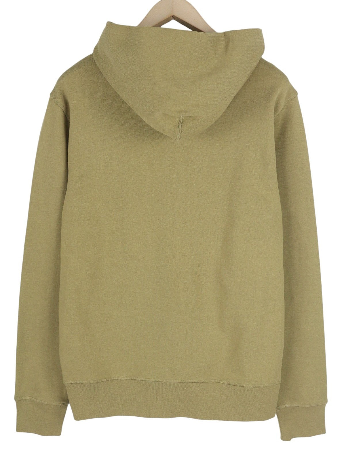 TOMMY HILFIGER Square Logo vyriškas megztinis su gobtuvu L rudas su kengūros kišene ir gobtuvu 