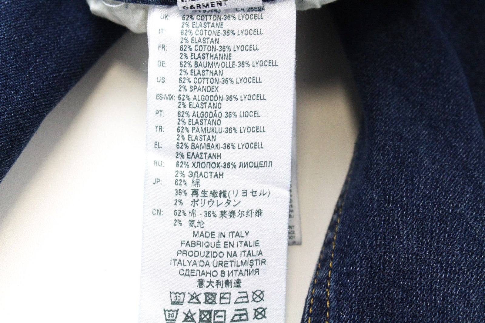 DIESEL Thommer 083AD vyriški W26/L32 Slim Skinny Stretch Denim mėlyni berniukiški džinsai 