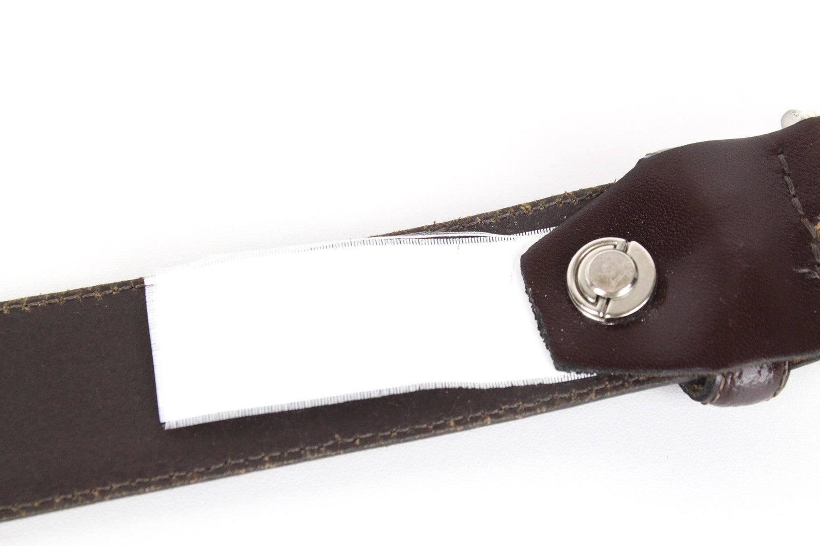 SUITSUPPLY vyriškas rudas odinis diržas 105 cm, elegantiškas ir kasdienis stilius 