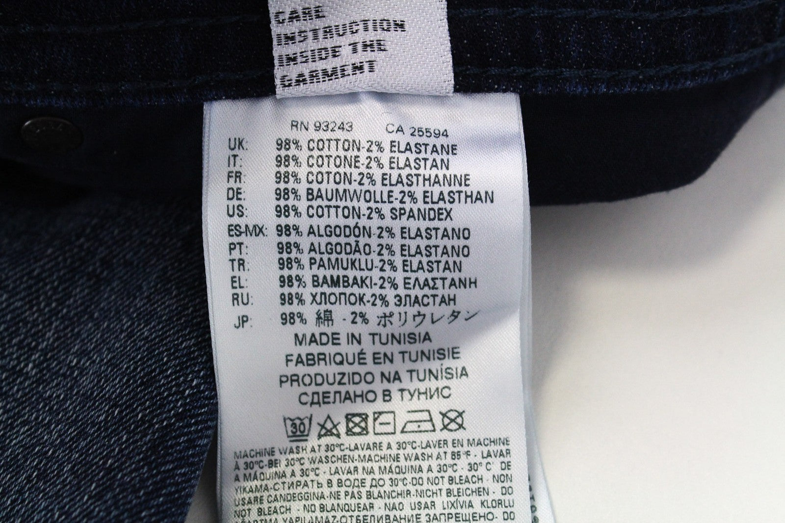 DIESEL Buster 084VG Men's W27/L32 Boys Slim Tapered Blue Stretch Fit Jeans