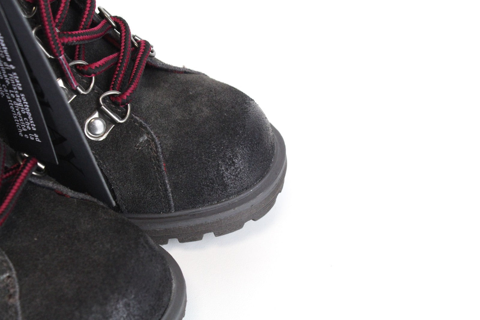 REPLAY moteriški batai EU36/UK3.5 rudi zomšiniai bateliai su raišteliais iki kulkšnies 