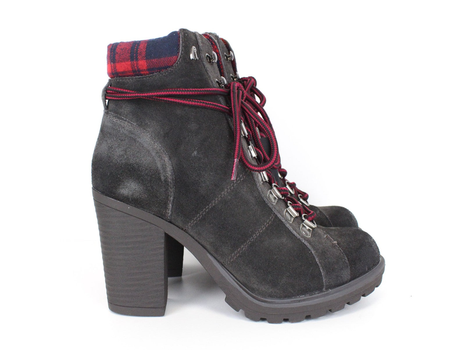 REPLAY moteriški batai EU36/UK3.5 rudi zomšiniai bateliai su raišteliais iki kulkšnies 