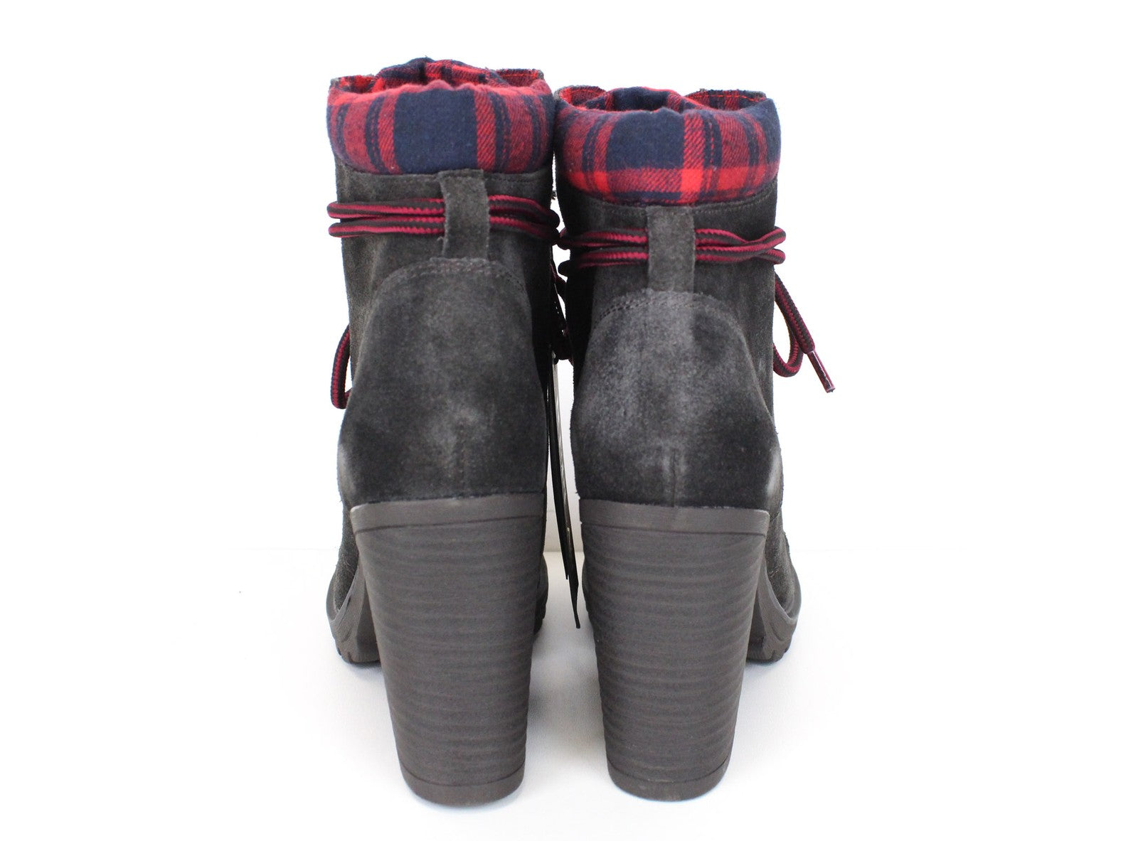 REPLAY moteriški batai EU36/UK3.5 rudi zomšiniai bateliai su raišteliais iki kulkšnies 