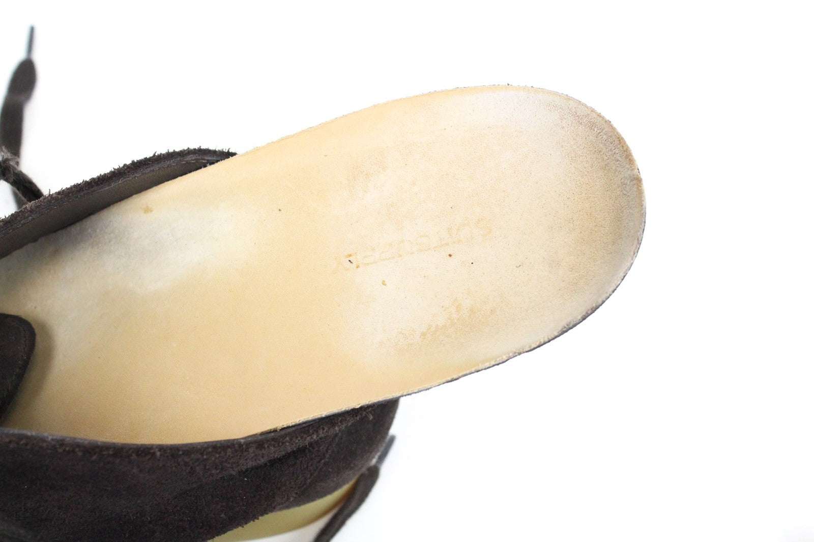 „SUITSUPPLY“ vyriški kasdieniai batai, EU42/UK8, rudi, zomšiniai, odiniai, chukka tipo aukštakulniai 