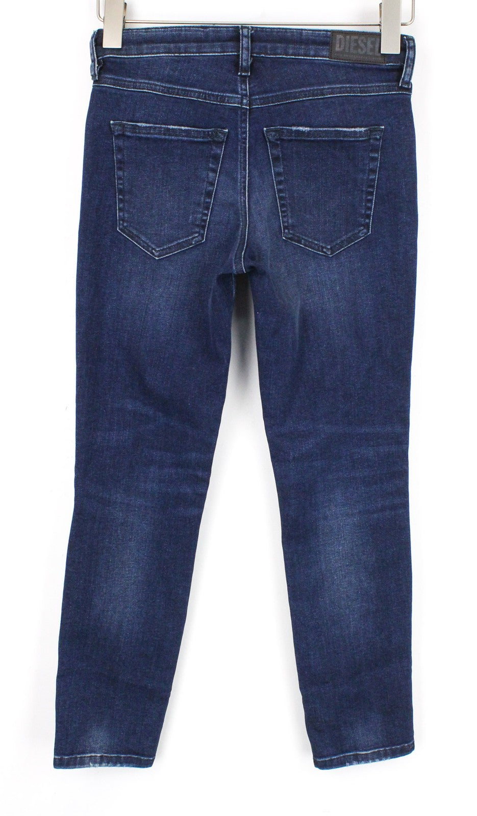 DIESEL Babhila 083AE Women's Denim Pants W24/L30 Dark Blue Elastic Slim Fitted