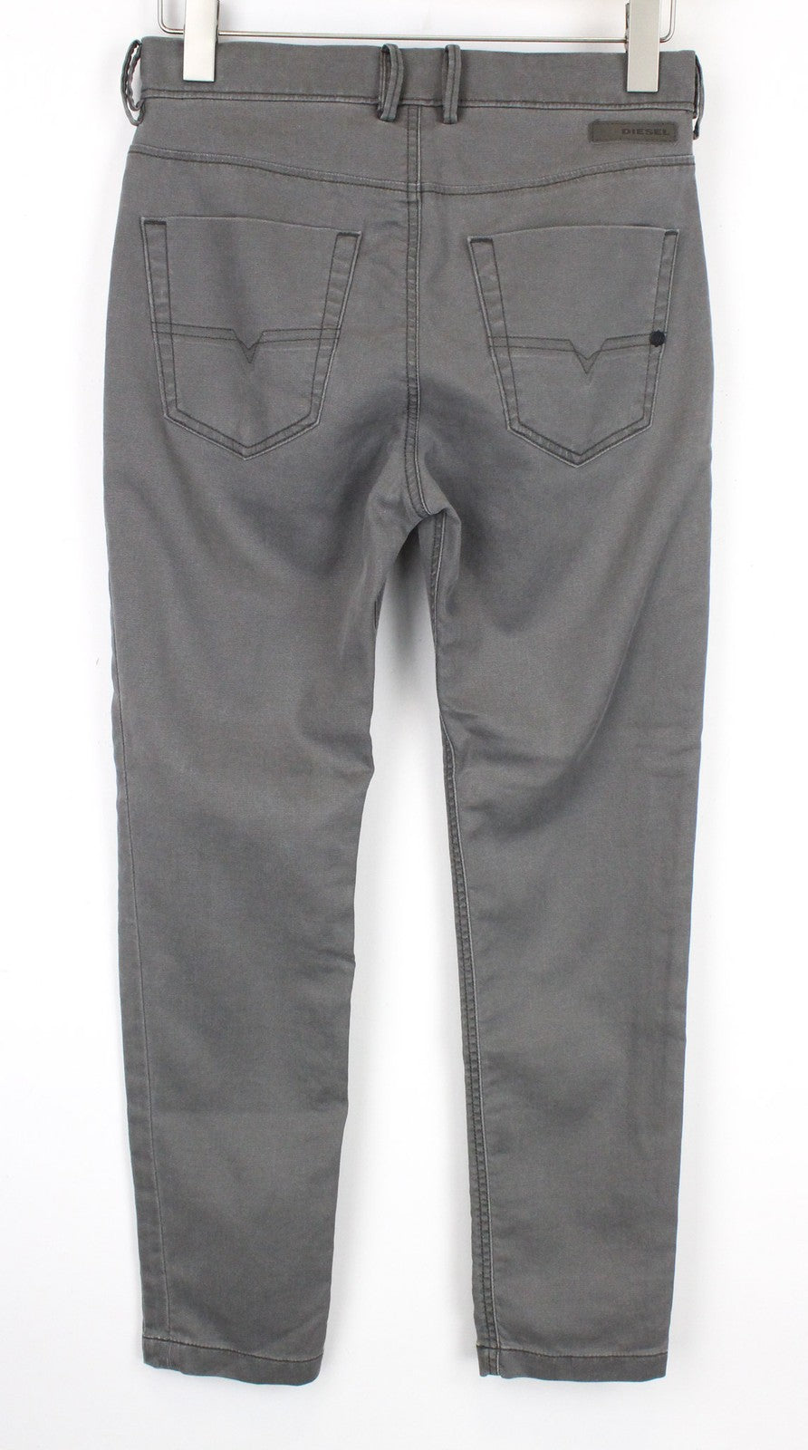DIESEL Slim-Chino-M-NE 0685E vyriškos kelnės W28 pilkos Jogg Slim Sweat Tapered 