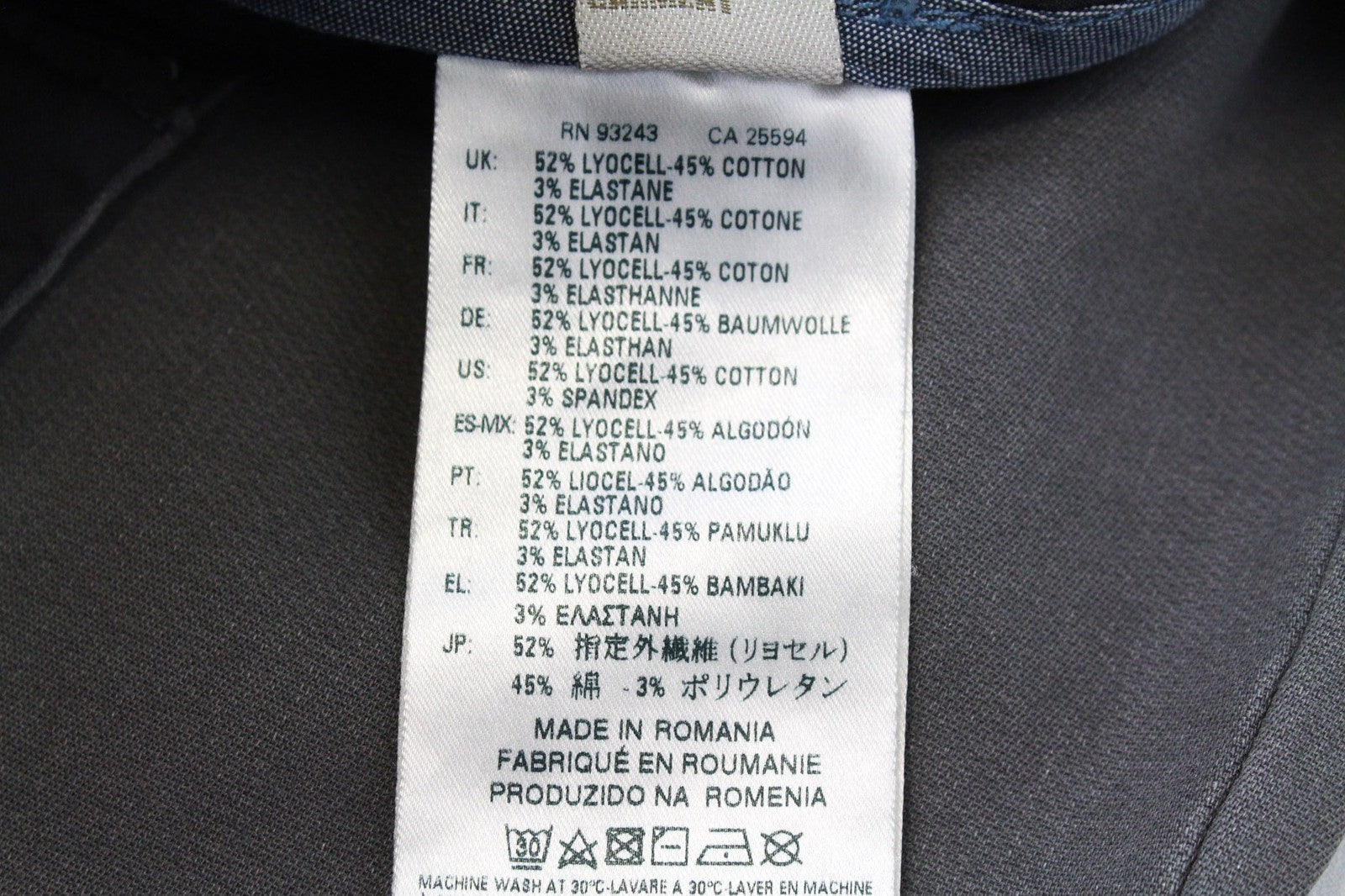 DIESEL Slim-Chino-M-NE 0685E vyriškos kelnės W28 pilkos Jogg Slim Sweat Tapered 