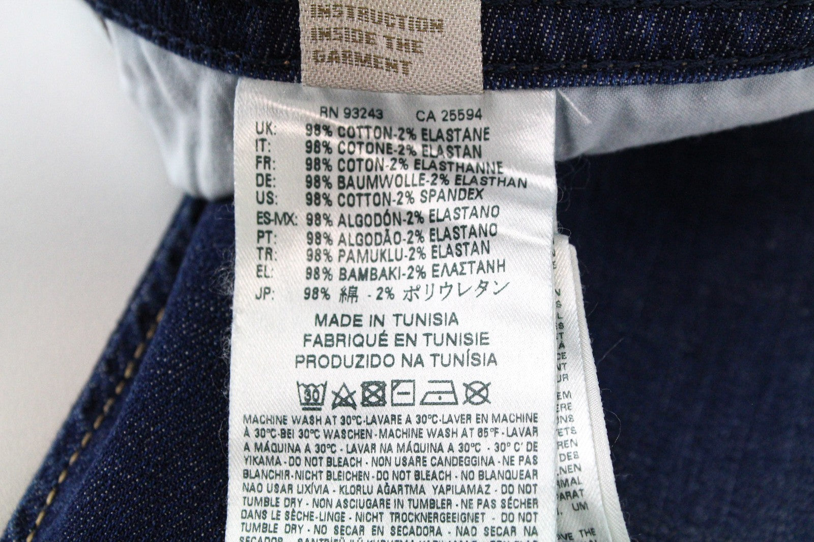 DIESEL Buster 084GR vyriški ploni siaurėjantys tamprūs mėlyni medvilniniai džinsai W29 L32 