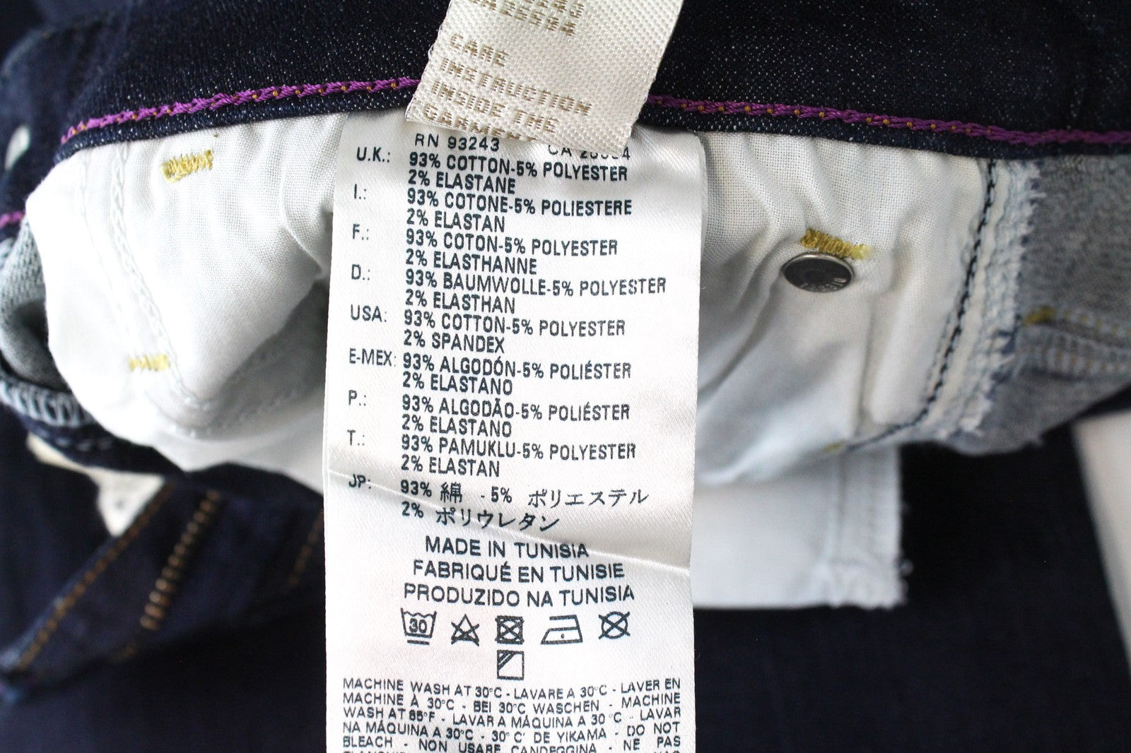 DIESEL Skinzee 0813C Women's Super Skinny Blue Cotton Jeans W25 L32