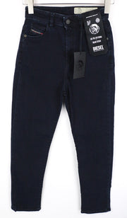 DIESEL D-Eiselle 069GL Women's Straight Stretch Jeans W24 L30 High Waist