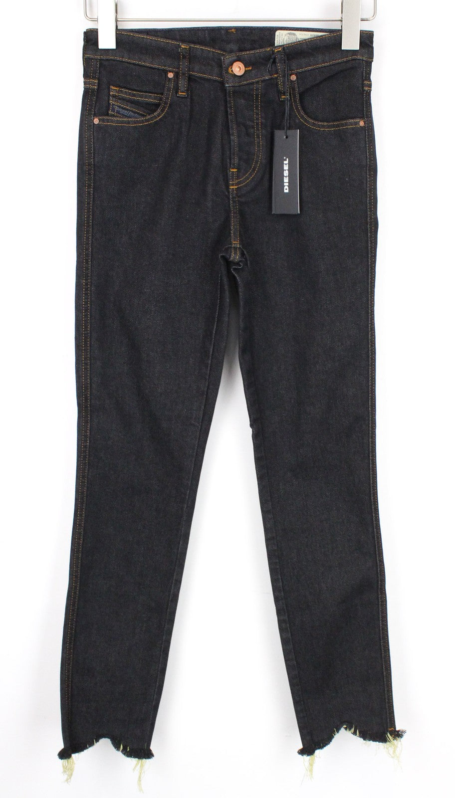 DIESEL Babhila 084XK Women's Blue Slim Stretch Cotton Jeans W24 L32