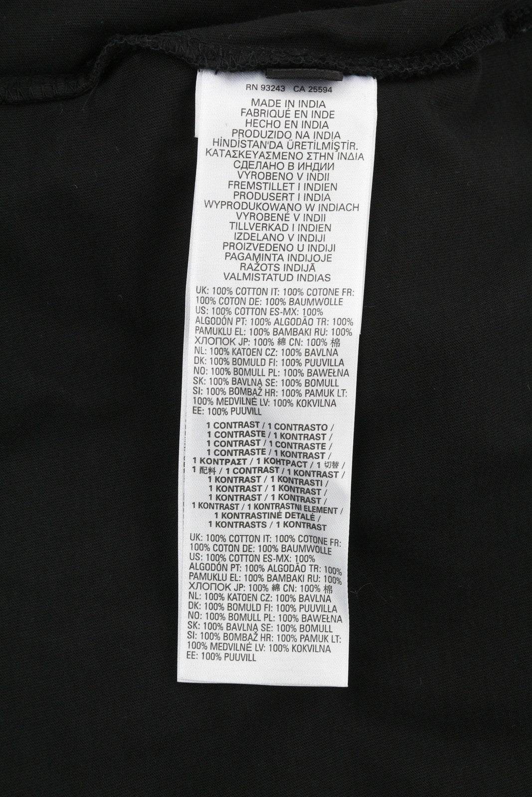 DIESEL T-Shula vyriški marškinėliai, juodi, ilgomis rankovėmis, apvalia apykakle, tamprūs trikotažiniai marškinėliai. 