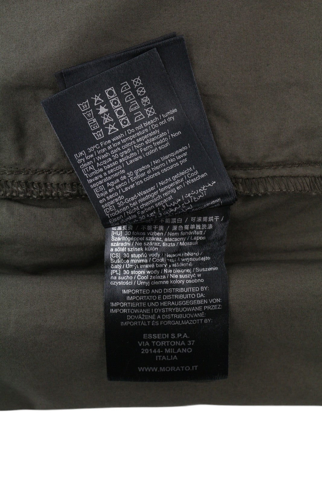 ANTONY MORATO vyriškos kelnės W32, žalios, tamsiai žalios, su tampria raišteliu, siaurėjančiu kirpimu 