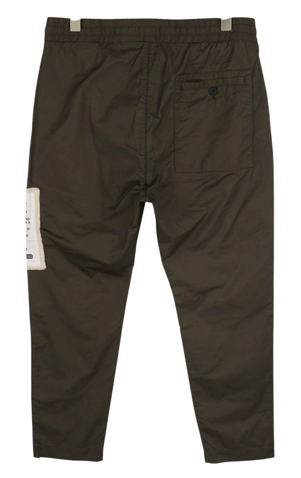 ANTONY MORATO vyriškos kelnės W32, žalios, tamsiai žalios, su tampria raišteliu, siaurėjančiu kirpimu 