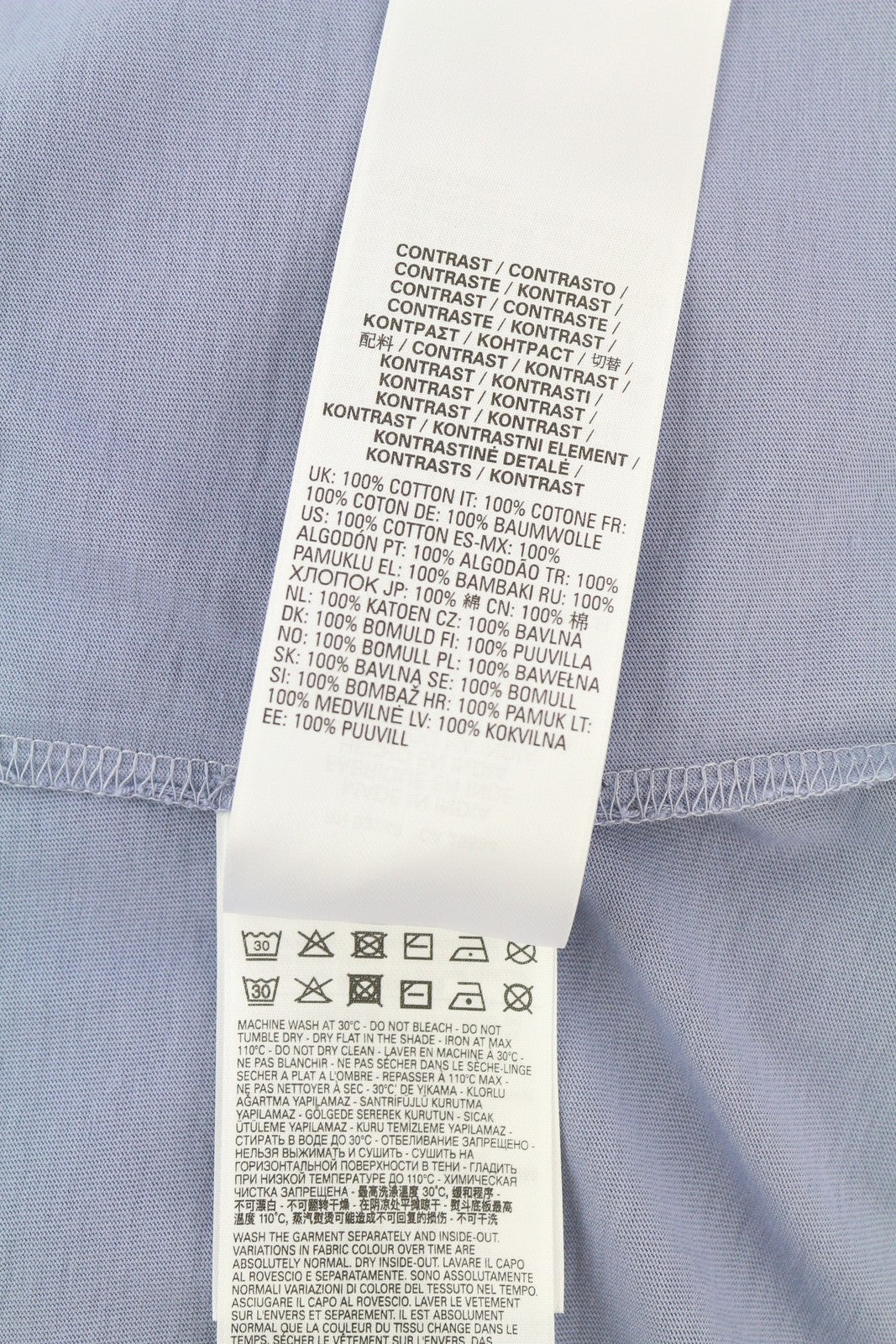 DIESEL T-Juslan-LS vyriški marškinėliai, 2XL, mėlyni, ilgomis rankovėmis, apvalios iškirptės, tamprūs trikotažiniai marškinėliai 