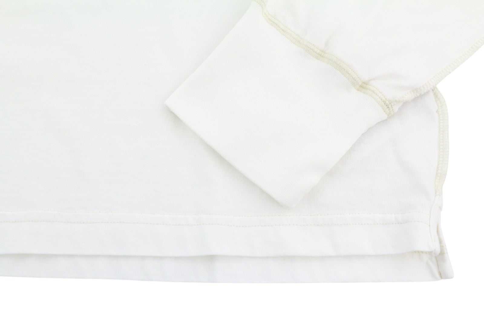 DIESEL T-Jubind-LS-Slits vyriški marškinėliai su ilgomis rankovėmis, apvalia kaklo iškirpte, balti 