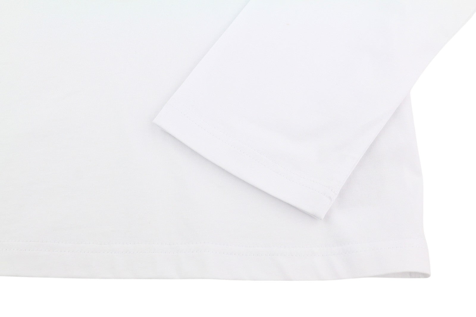 DIESEL T-Diegor-Ls-Microdiv vyriški marškinėliai su baltomis ilgomis rankovėmis, apvalia kaklo iškirpte, trikotažiniai 