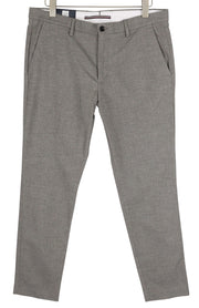 TOMMY HILFIGER „Bleecker Stretch“ vyriškos kelnės W36/L32 melanžo pilkos, plonos, rekomenduojama kaina – 119 € 