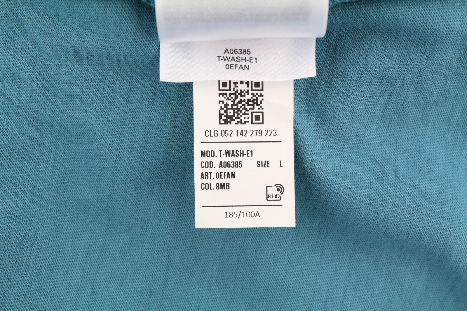 DIESEL T-Wash-E1 vyriški marškinėliai L dydžio, mėlyni, trumpomis rankovėmis, apvalia apykakle, tamprūs trikotažiniai marškinėliai. 