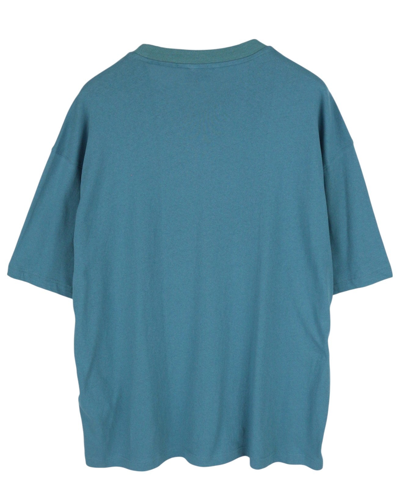 DIESEL T-Wash-E1 vyriški marškinėliai L dydžio, mėlyni, trumpomis rankovėmis, apvalia apykakle, tamprūs trikotažiniai marškinėliai. 