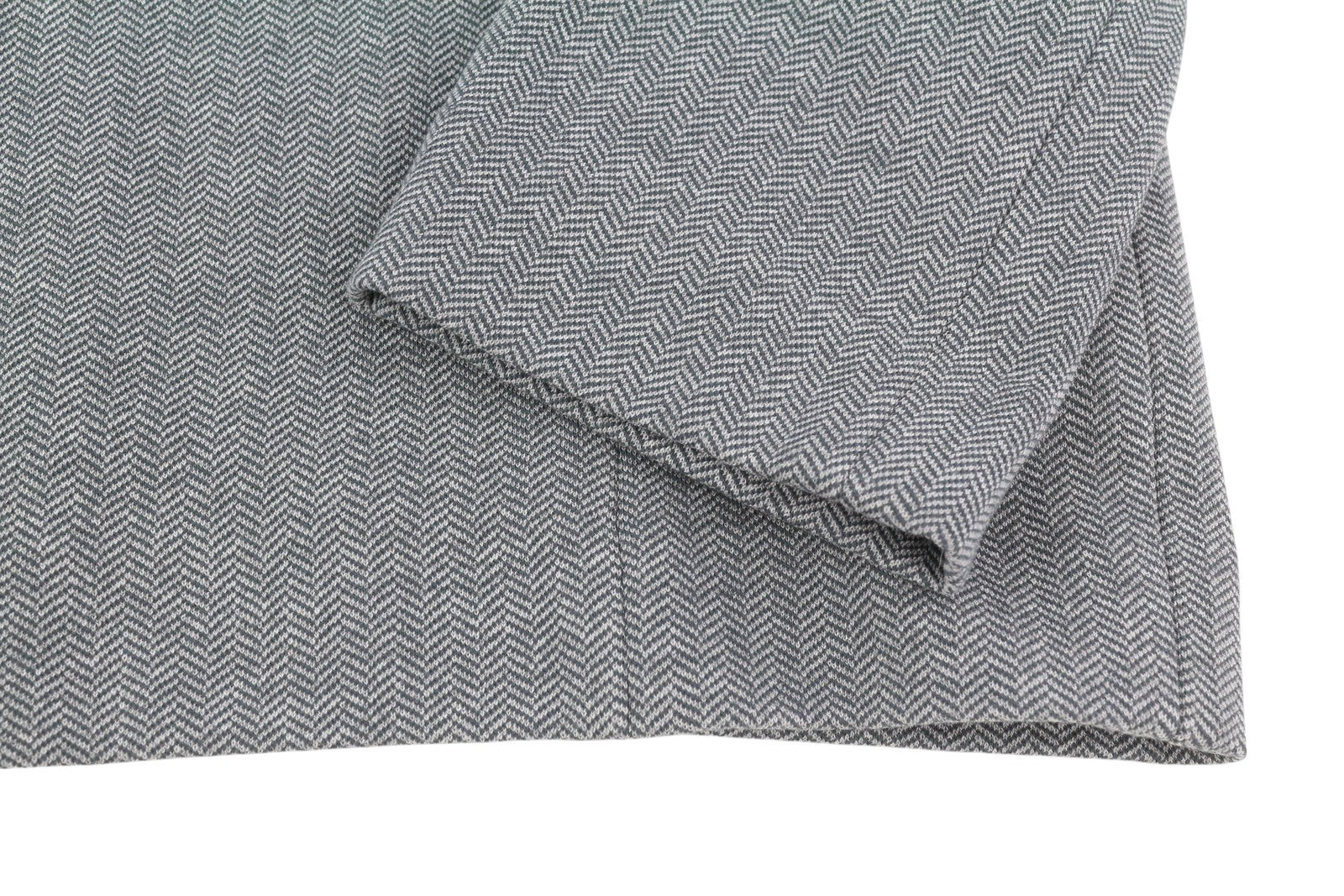 GANT „Herringbone“ džersio moteriška suknelė, 34 dydžio, pilkai melanžinė, apvali iškirptė, 3/4 rankovės. 