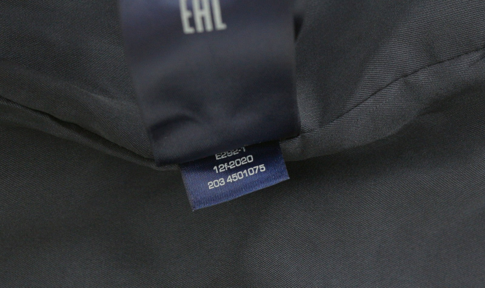 GANT „Herringbone“ džersio moteriška suknelė, 38 dydžio, mėlyna, apvali iškirptė, trumpomis rankovėmis, iki kelių. 