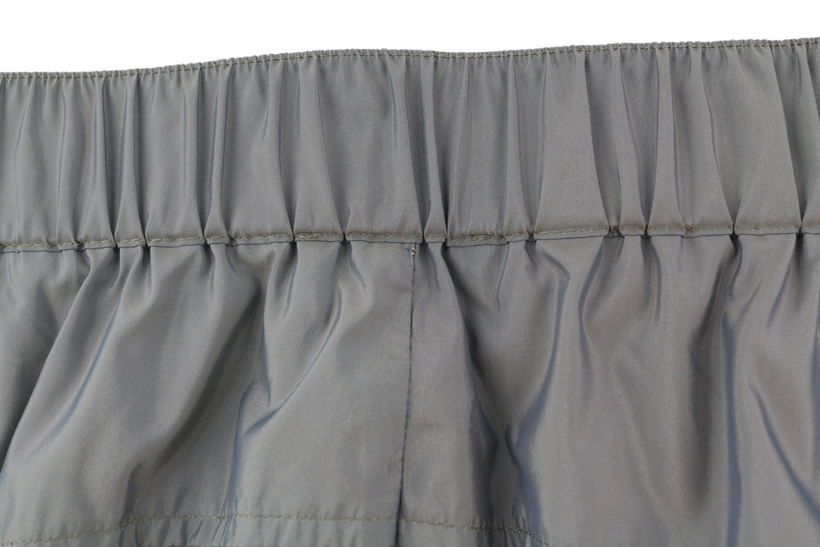 CALVIN KLEIN vyriškos kelnės XL dydžio, pilkos, elastingo juosmens, blizgaus stiliaus, plonos, su užtrauktuku, krovininės. 