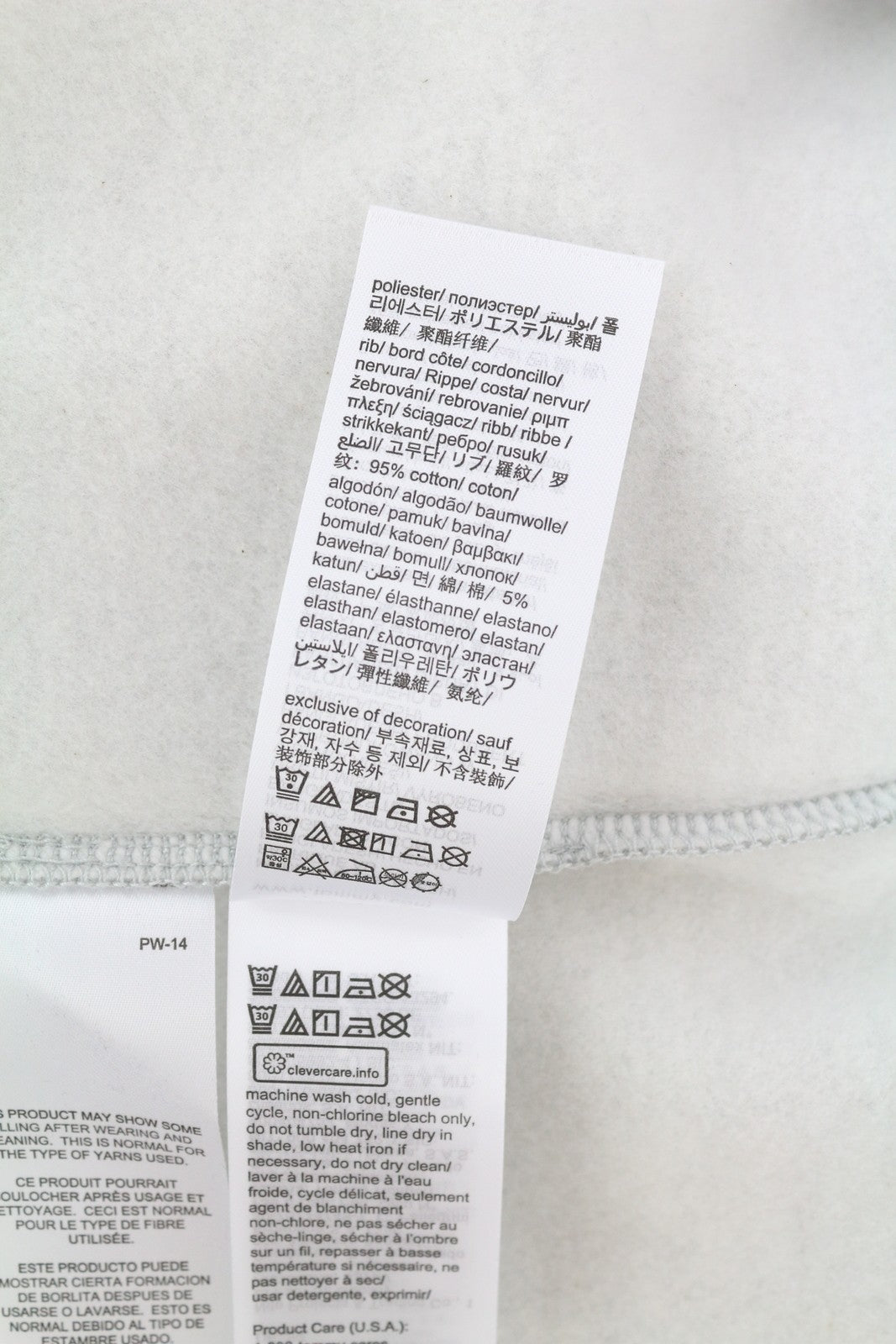 TOMMY HILFIGER Regular Fleece C Neck vyriškas megztinis XL dydžio melanžo pilkas megztinis 