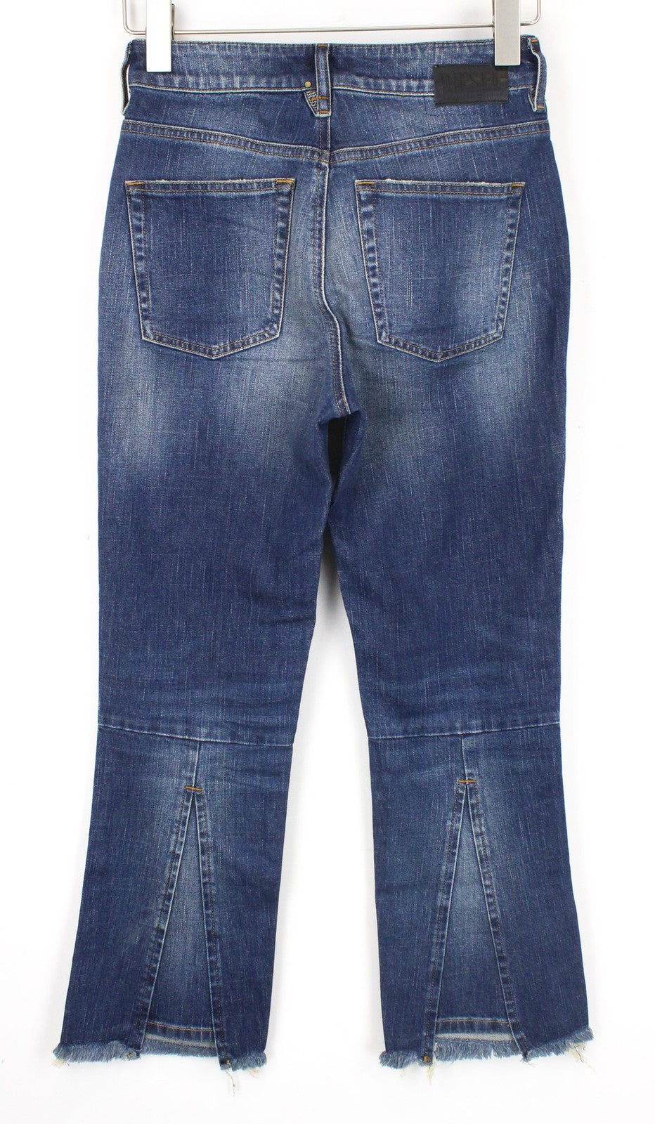 DIESEL D-Earlie 089AR Women's W25 L32 Cropped Stretch Blue Cotton Slim Jeans