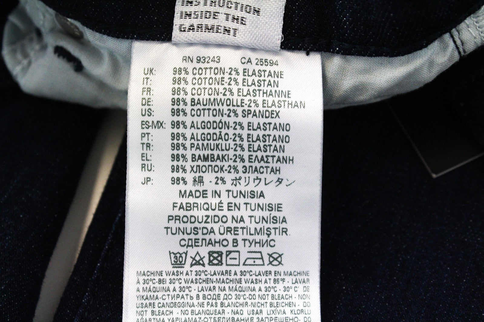 DIESEL Niclah 084CG Women's Blue Cotton Stretch Jeans W25 L32 Straight Fit