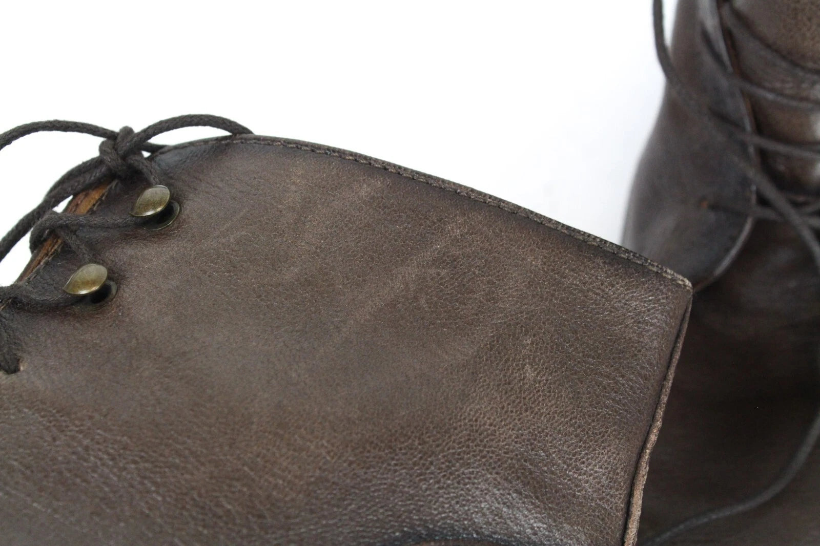 SUITSUPPLY vyriški batai UK8 EU42 rudi aukštakulniai su raišteliais, odiniai, formalūs 