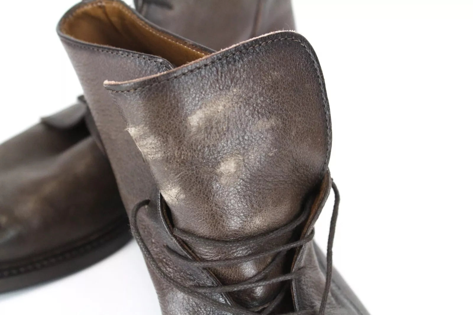 SUITSUPPLY vyriški batai UK8 EU42 rudi aukštakulniai su raišteliais, odiniai, formalūs 