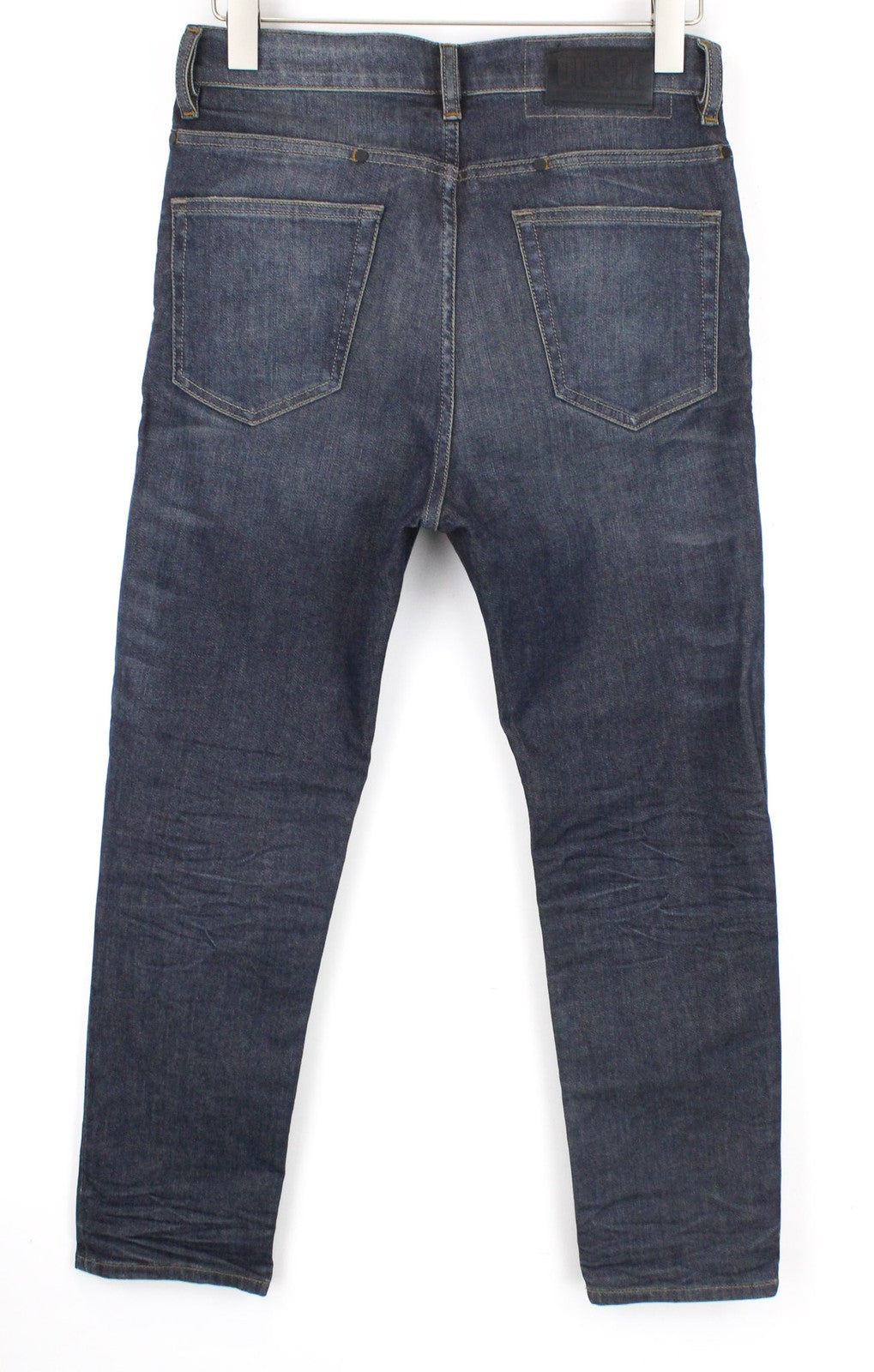 DIESEL D-Eetar 084ZU vyriški mėlyni W29 L30 medvilniniai siaurėjantys tamprūs džinsai 