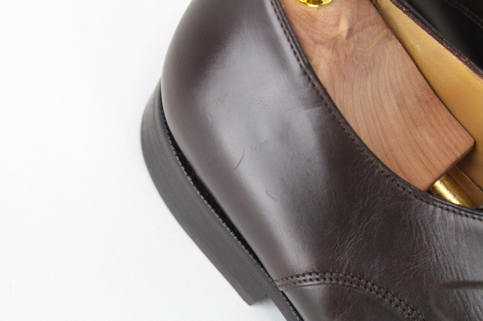 „SUITSUPPLY“ vyriški formalūs batai, EU44.5/UK10.5, oksfordo spalvos, tamsiai rudos spalvos, odiniai 