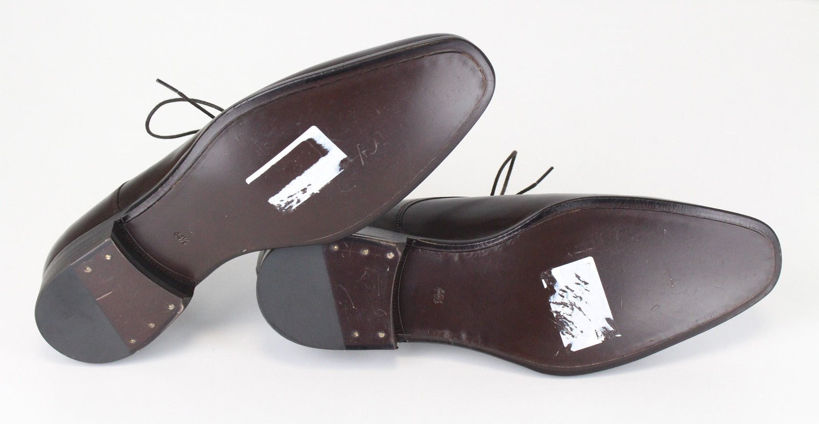 „SUITSUPPLY“ vyriški formalūs batai, EU44.5/UK10.5, oksfordo spalvos, tamsiai rudos spalvos, odiniai 