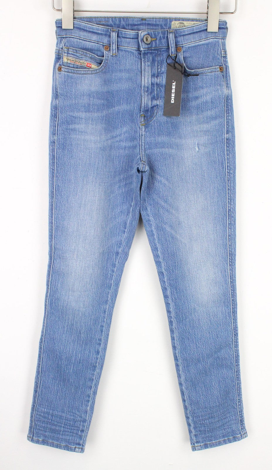 DIESEL Babhila-High 081AF Women's Jeans W23/L30 Blue Skinny Cotton Stretch