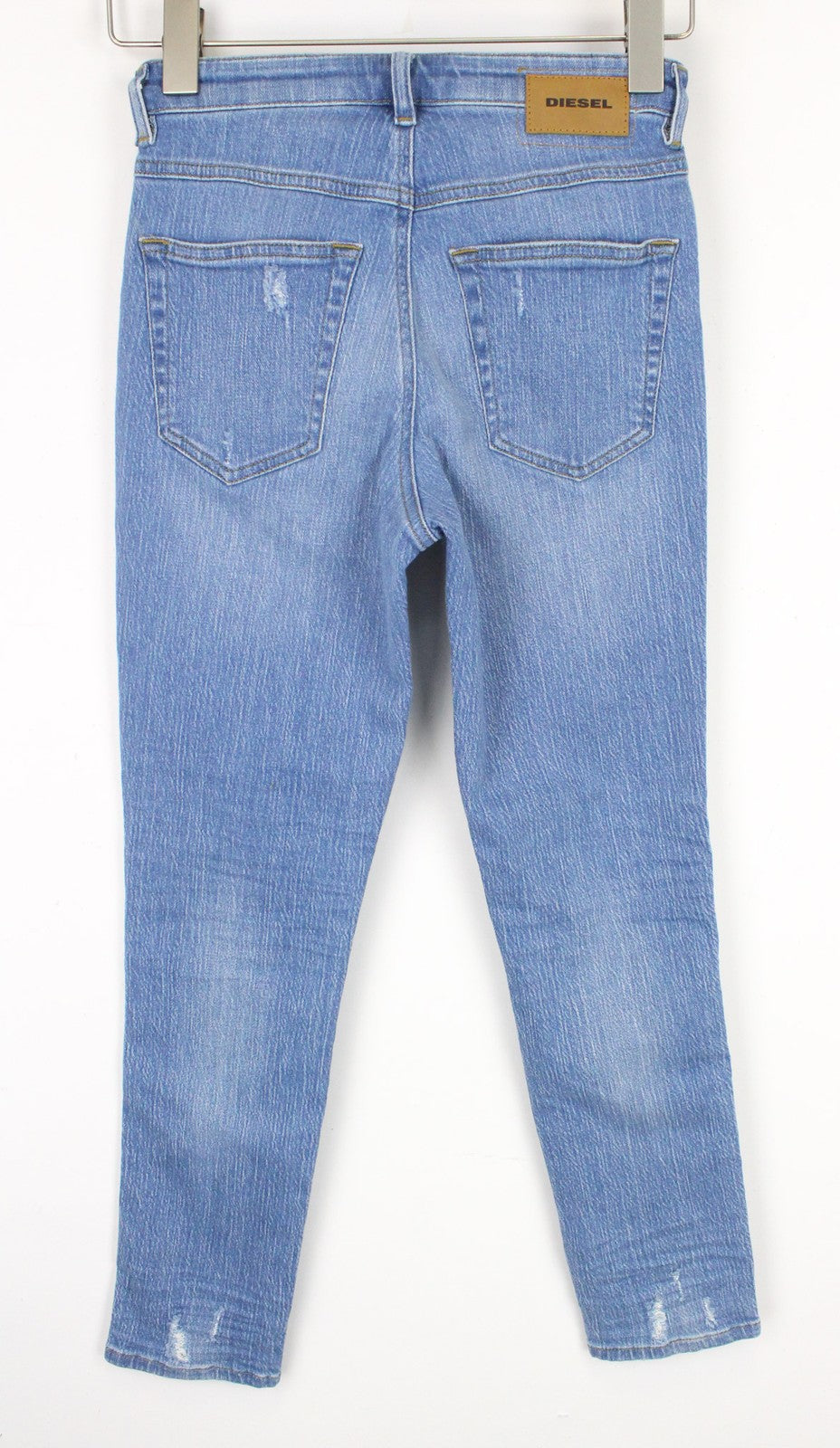 DIESEL Babhila-High 081AF Women's Jeans W23/L30 Blue Skinny Cotton Stretch