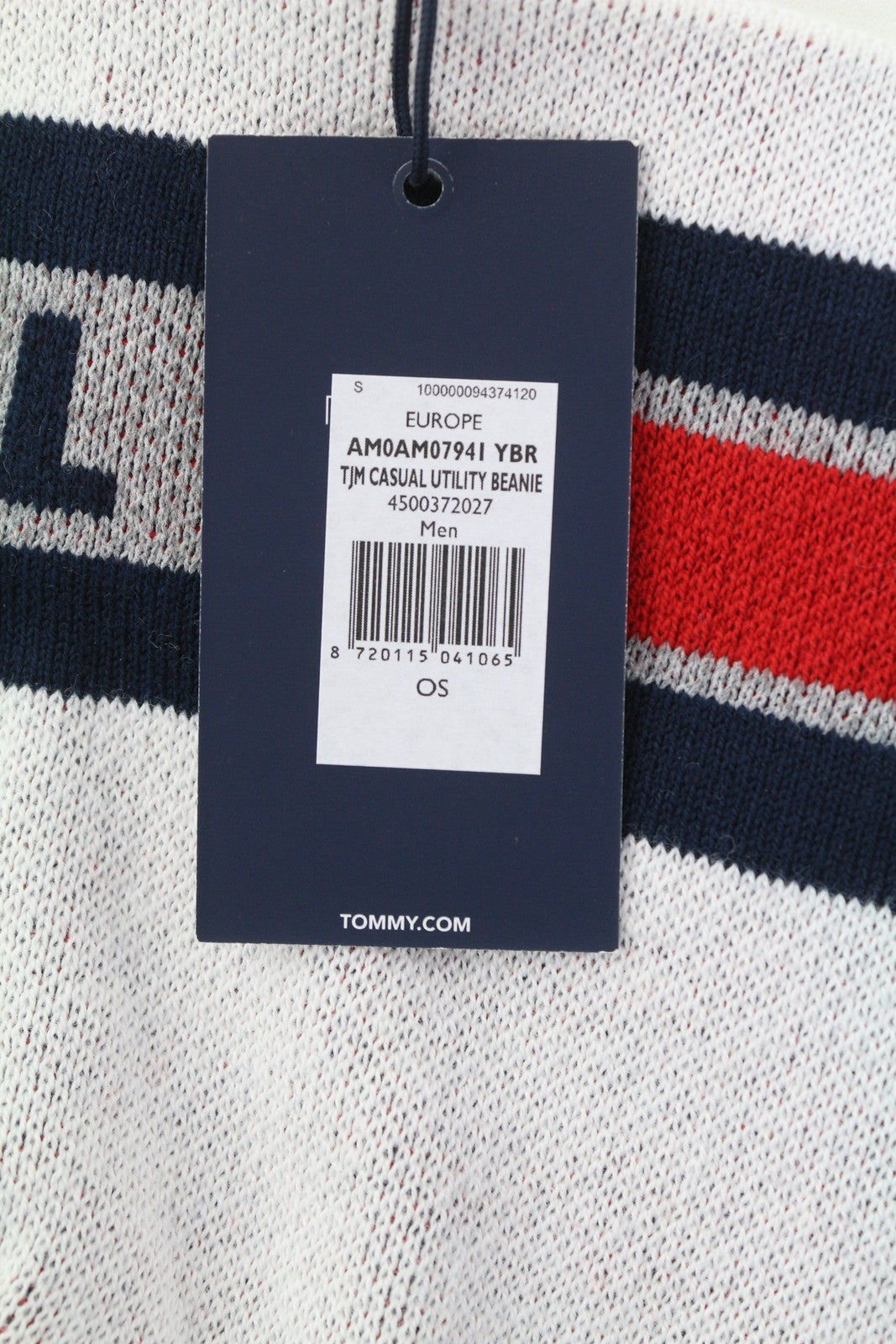 TOMMY HILFIGER laisvalaikio stiliaus kepurė vyrams, pažymėta logotipu, OS spalvota, tvirta ir megzta, laisvalaikio stiliaus. 