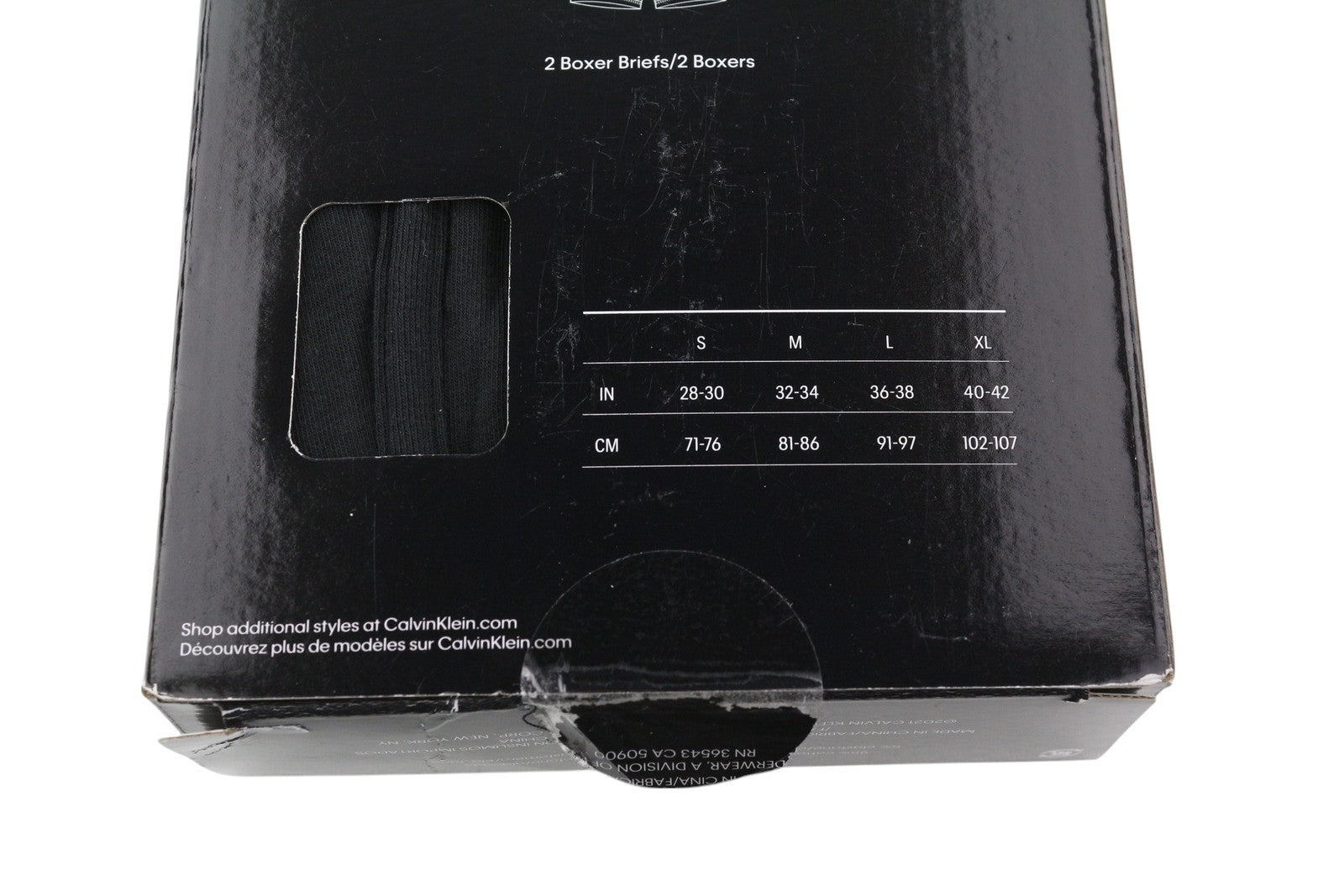 CALVIN KLEIN vyriški apatiniai L dydžio bokseriai, kūno išryškinantys, tamprūs, 2 vnt. pakuotėje 